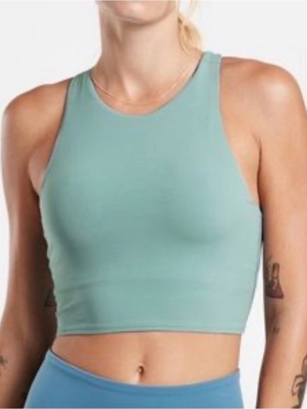 Athleta D-DD Tea Dye Conscious Crop